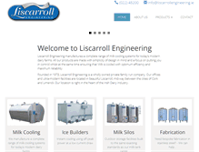 Tablet Screenshot of liscarrollengineering.ie